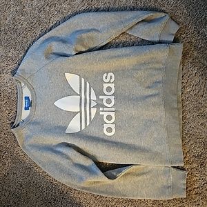 Adidas trefoil crew sweatshirt